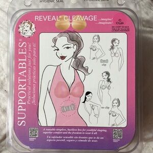 New, never opened, Braza Reveal Cleavage Supportables C cup
